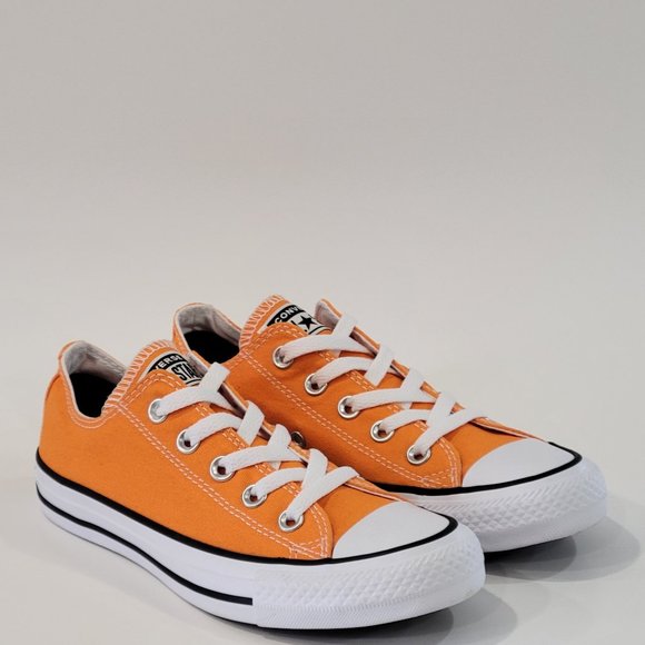 Converse Shoes | Converse Ctas Low Ox Orange Unisex Sneakers 170992f Nwt | Color: Orange/White | Size: 11.5 | Techandstyle's Closet
